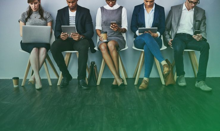 People using AI in Hiring