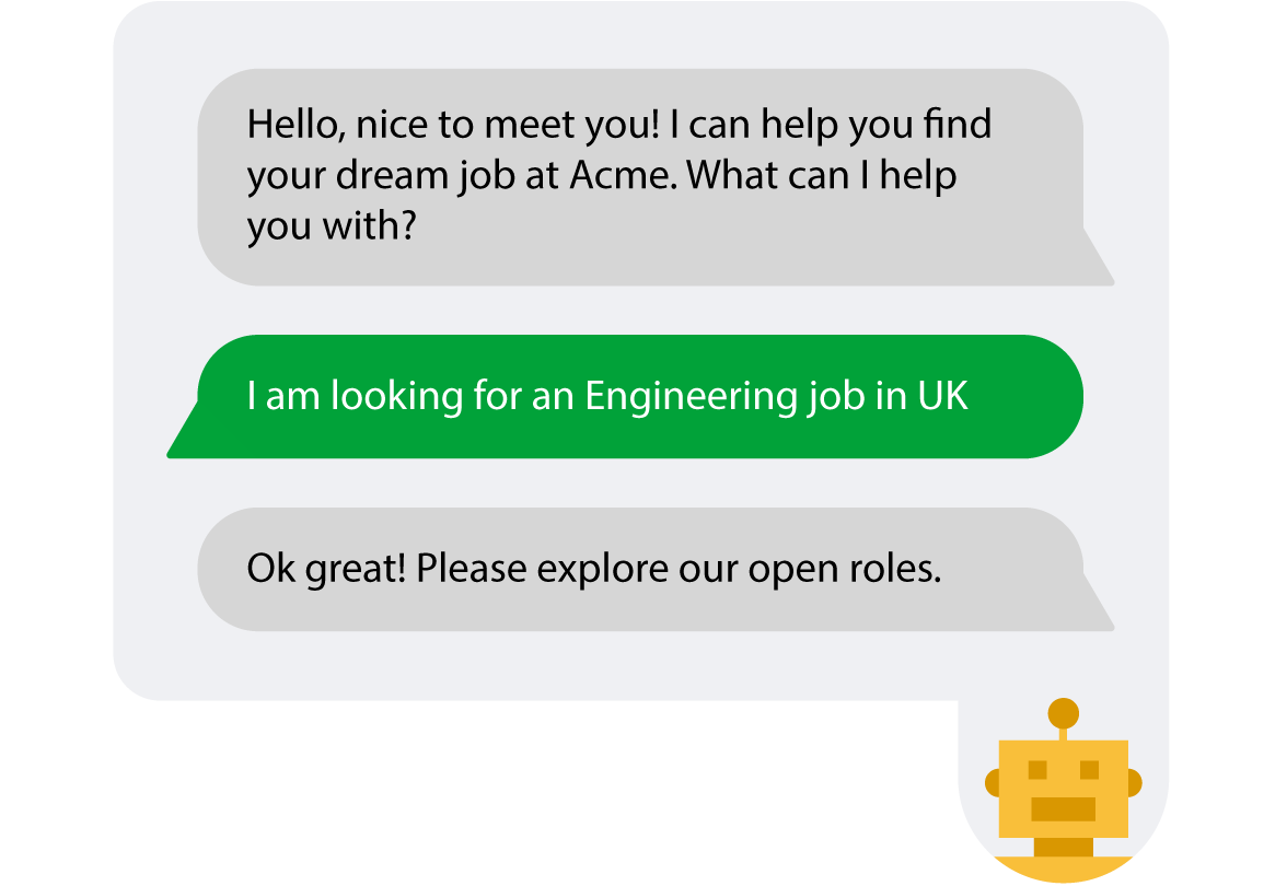 Sms chat job
